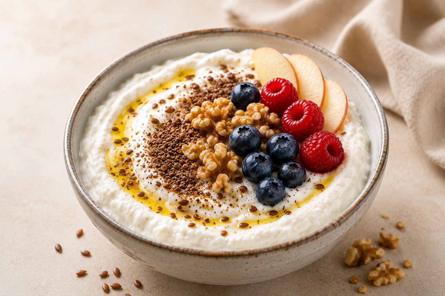 Budwig Magerquark-Creme