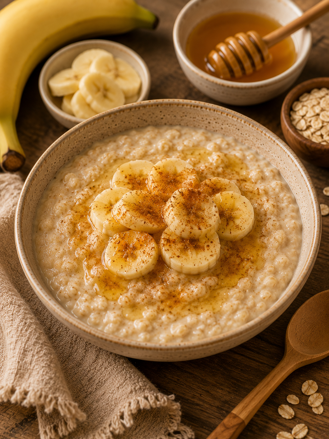 Buntes Beeren-Porridge