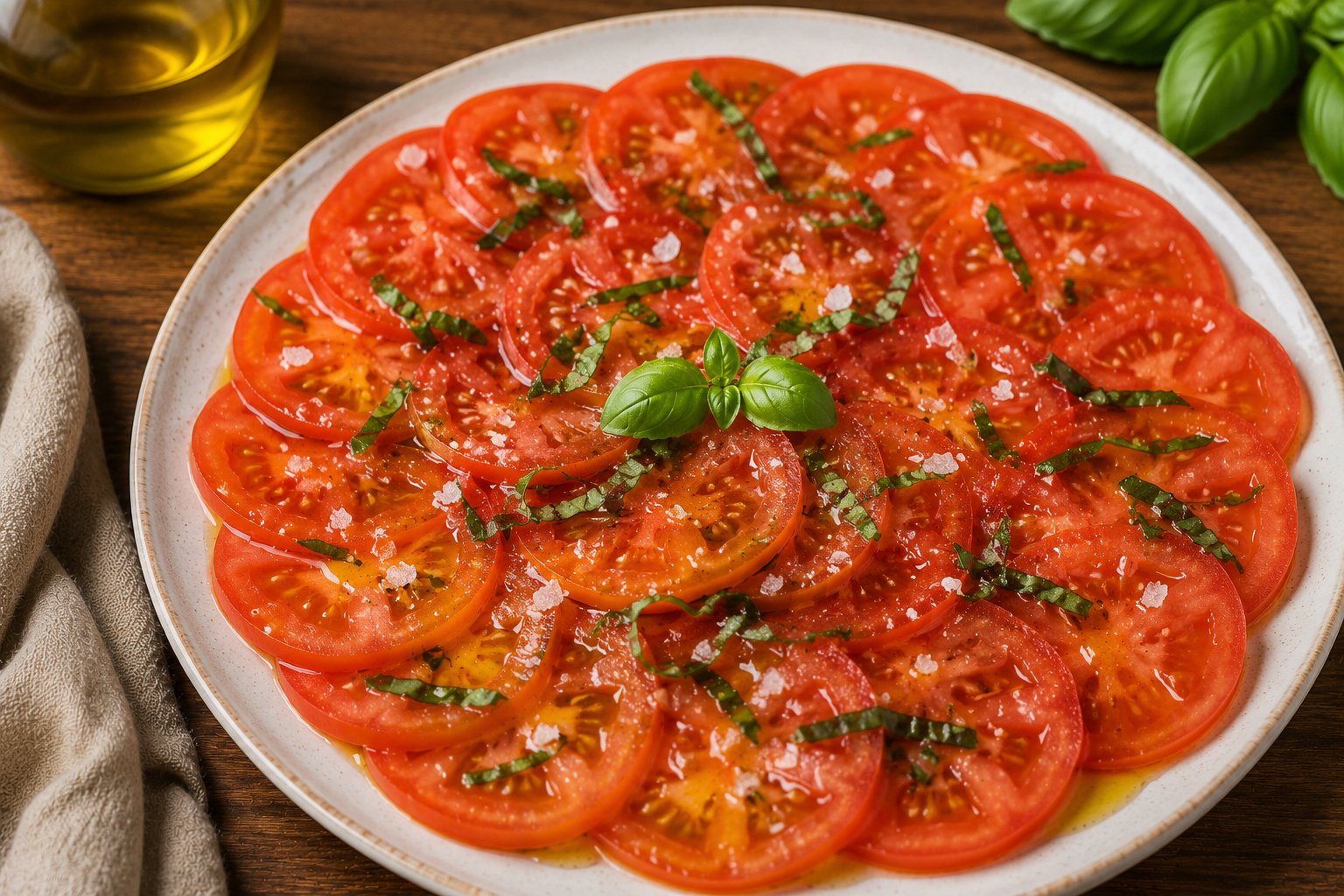 Tomaten-Carpaccio
